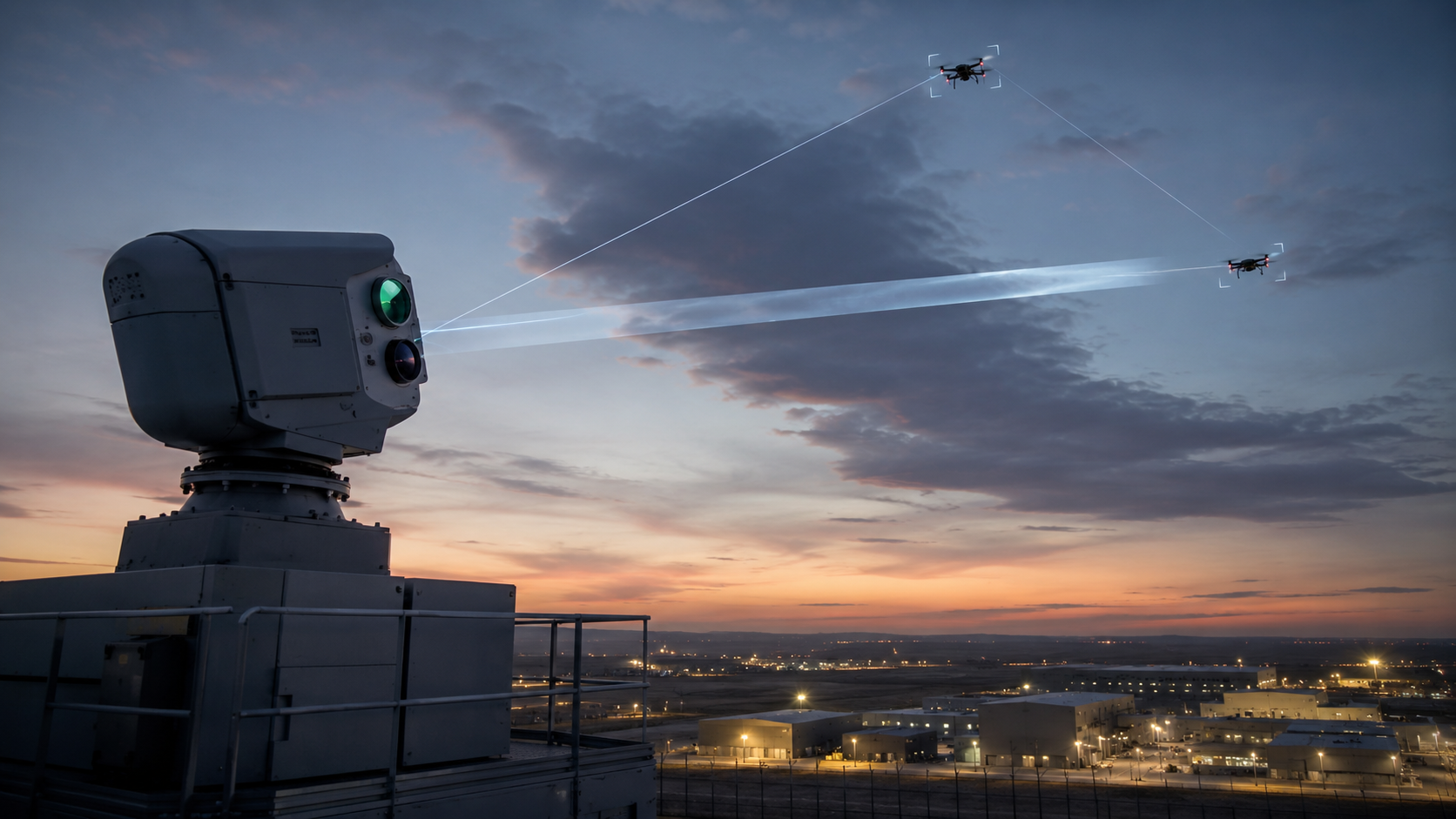 Optical defense tracking concept for aerial target awareness